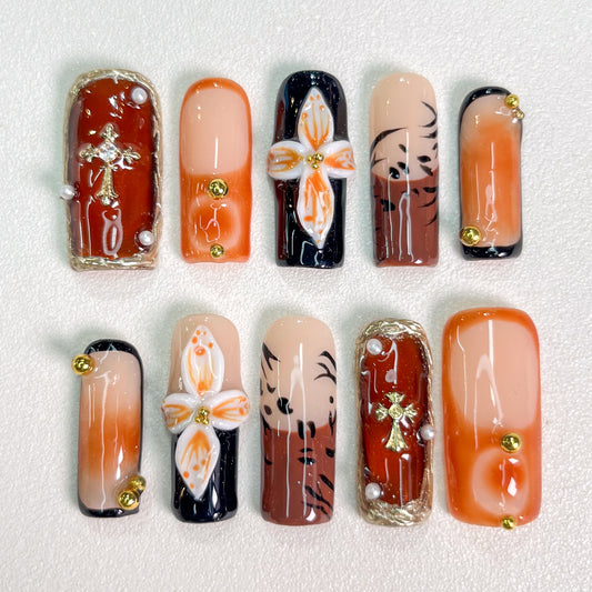 Autumn Ember Nails