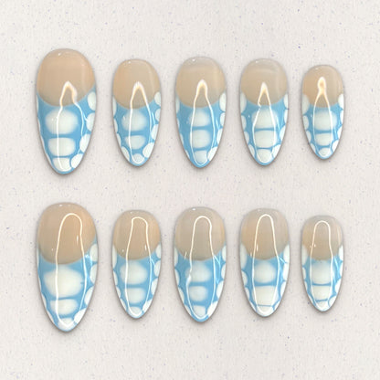 Bubble Tile Nails