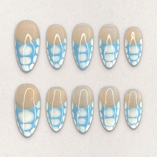 Bubble Tile Nails