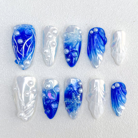 Ocean Breeze Nails