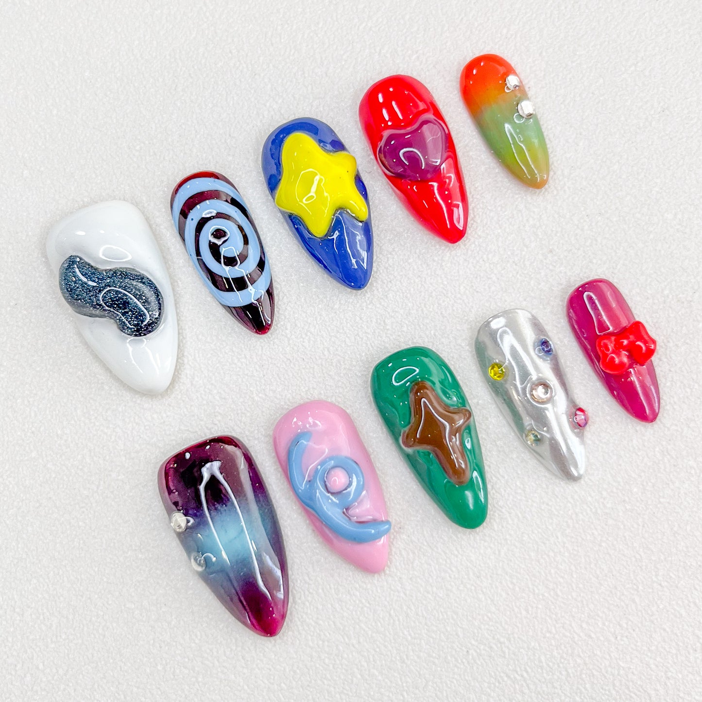 Cosmic Pop Nails