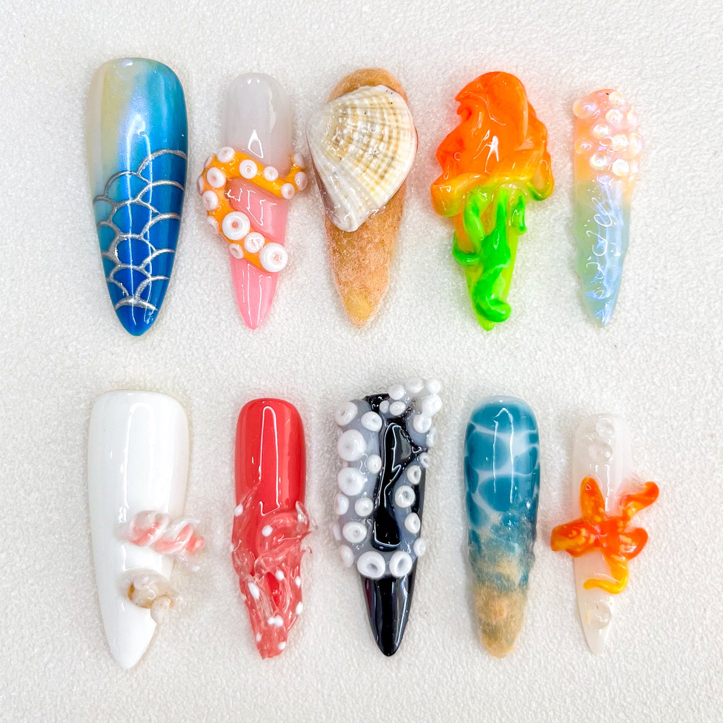 Tropical Paradise Nails