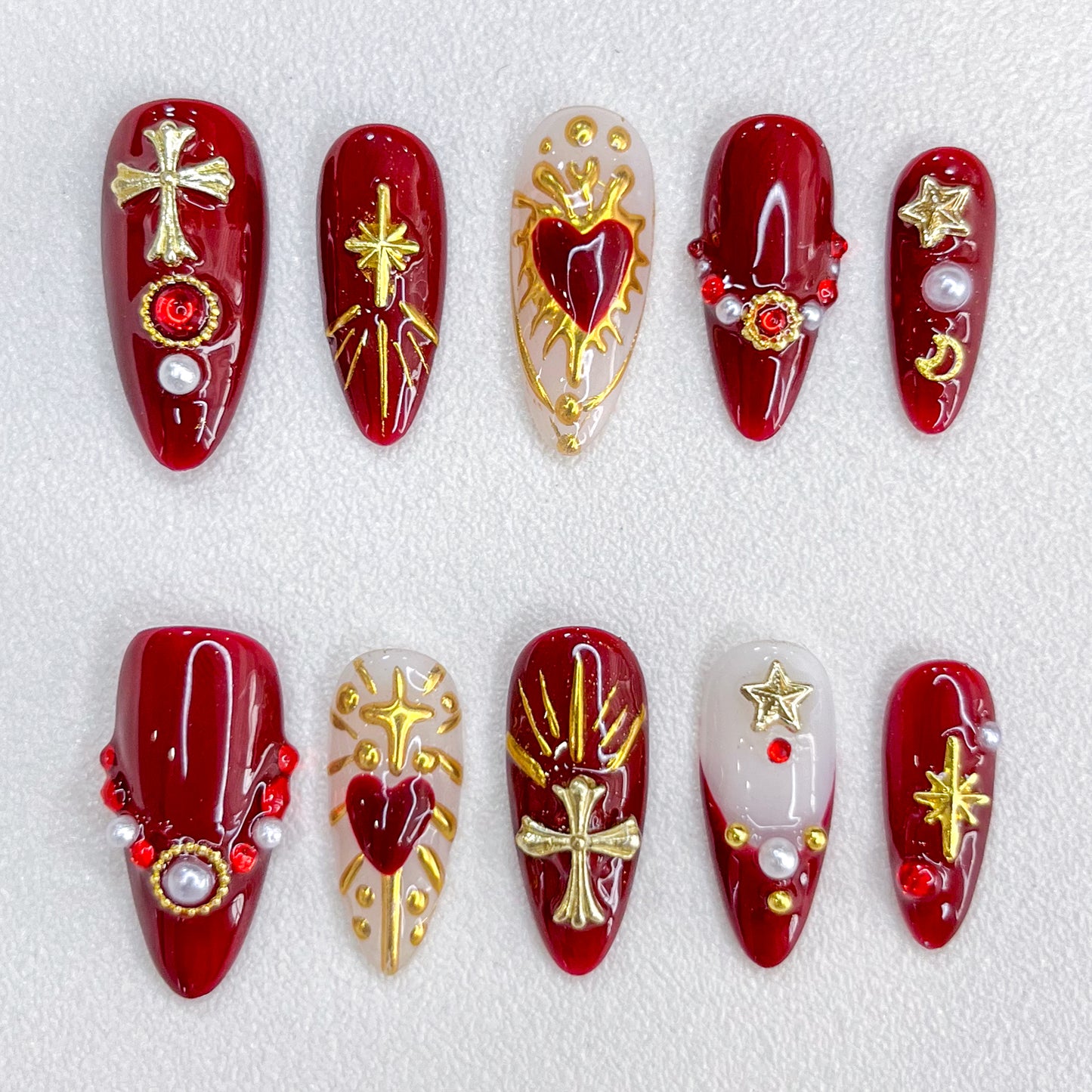 Sacred Ruby Nails