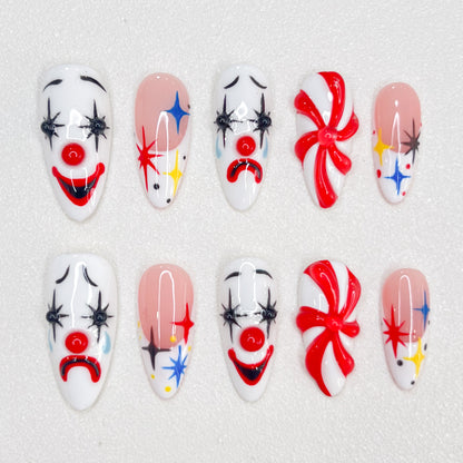 Clown Nails