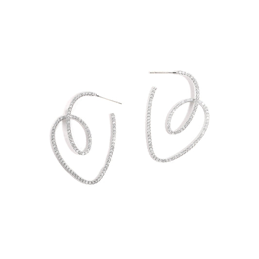 Heart shaped earrings