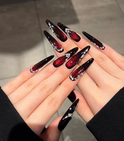 Ruby Glam Nails