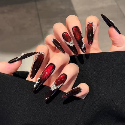 Ruby Glam Nails