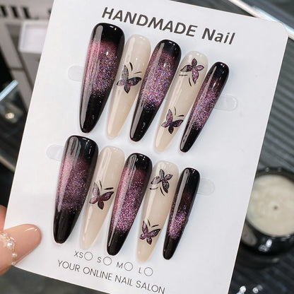 Butterfly Shine Nails