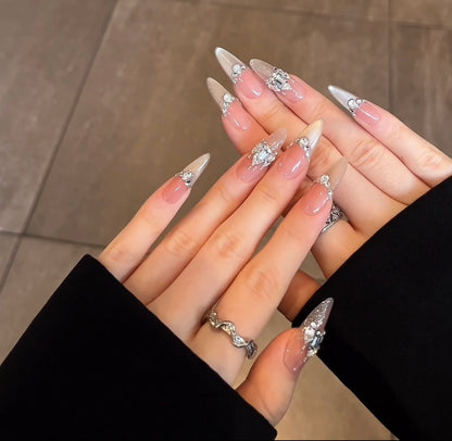 Crystal Glam Nails