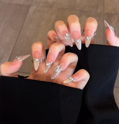 Crystal Glam Nails