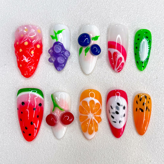 Fruit Fiesta Nails
