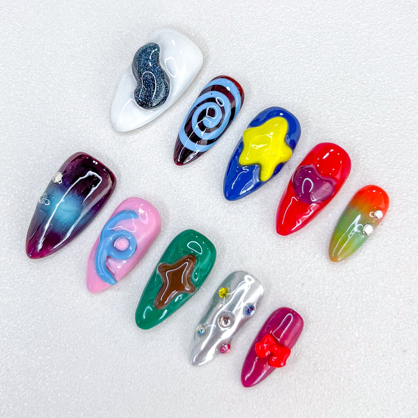 Cosmic Pop Nails